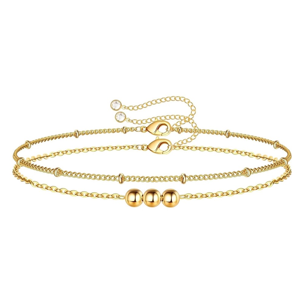 18K Gold Plated Waterproof None Tarnish Bracelet