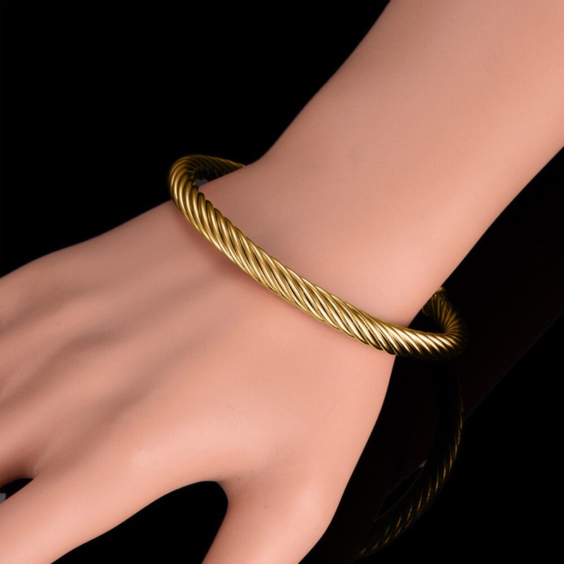 Pure Copper Magnetic Bracelet Bangle Arthritis Pain Relief Power Valentine Gift gallery