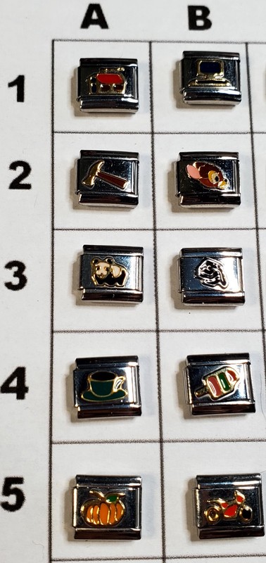 Shop-You Pick & Choose- Household Italian Charms UBERRY StSteel D'linq Enamel gallery