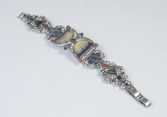 Chloe + Isabel Silver Tone Monarch Rhinestone Bracelet Woman’s Jewelry