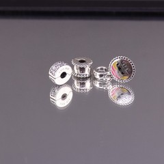 Authentic Pandora S925 ALE Charm Spacer Clip Lot CZ Clip & Dangle Charm 3pc