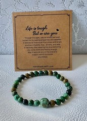 PROTECTION BEAD BRACELET 💥 WICCAN 💥 CONJURED BLESSED ANOINTED 💥 POWERFUL